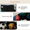 2 pack Football Soccer Tissue Box Cover, 7.5x5x6in view 3