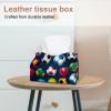 2 pack Football Soccer Tissue Box Cover, 7.5x5x6in view 2