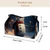 2 pack Retro Christmas Snowman Tissue Box Cover, 7.5x5x6in view 4