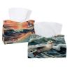 2 pack Sea Mew Tissue Box Cover, 7.5x5x6in view 1