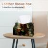 2 pack St. Parikh's Day Tissue Box Cover, Decorative Tissue Box Dispenser for Bathroom, Parlors, Office, Bedroom Dresser, Vanity Countertop, Nightstand, Car, and Desk view 2