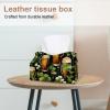 2 pack St. Parikh's Day Tissue Box Cover, Decorative Tissue Box Dispenser for Bathroom, Parlors, Office, Bedroom Dresser, Vanity Countertop, Nightstand, Car, and Desk view 2