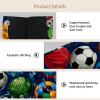 2 pack Football Soccer Tissue Box Cover, 7.5x5x6in view 3