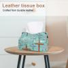 2 pack Easter Cross Tissue Box Cover, 7.5x5x6in view 2