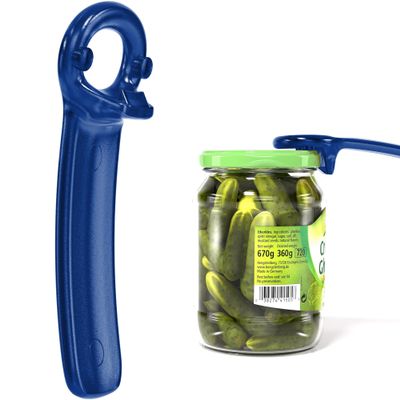 1 Pcs Readaeer Jar Opener for Weak Hand & Seniors with Arthritis (Blue)