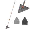 180 Rotating Wall & Ceiling Cleaner Mop Extendable Long Handle (17-81") with 6 Pads, Multi-Surface Home Cleaning Tool view 1