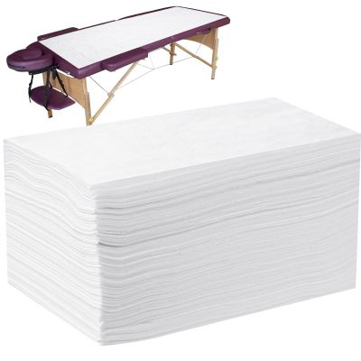 60 Pcs Disposable Bed Sheets, Soft Non-Woven Fabric Spa And Massage Table Protectors, Ideal For Beauty Salons, Spas, Hotels, And Estheticians, 180 X 80 Cm