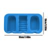 Lots of 3 silicone ice cream, three-cavity mold for ice cream sticks, easy to remember and reusable, ideal for ice cream, cake stick sticks, children's desserts and view 4