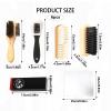 GZGRYTRC 6Pcs Suede Eraser and Brush, 3-Sided Cleaning Kit for Shoe, Premium Suede Trainer Cleaner view 2