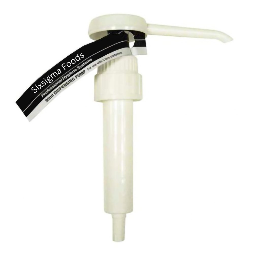 Sixsigma Foods 30ml Dispensing Pump For 5L Containers Easy Use (Case of 30)