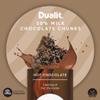 Dualit 50% Milk Chocolate Chunk Sachets - 10 Pack - 31g portions of pure chocolate chunks - Premium Belgian chocolate - Flakes for Hot Chocolate Makers & Milk Frothers view 2