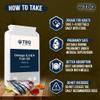 Omega 3-6-9 1000mg 90 Softgels | from Fish, Flaxseed & Sunflower Oils | with Vitamin E to Support Cells | Premium UK-Made Supplement view 4