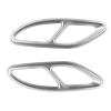 Hkfgdjdl 1 Pair Car Exterior Exhaust Pipe Mufflers Cover for W176 W205 W213 X253 Rear Cylinder Exhaust Pipe Cover Trim