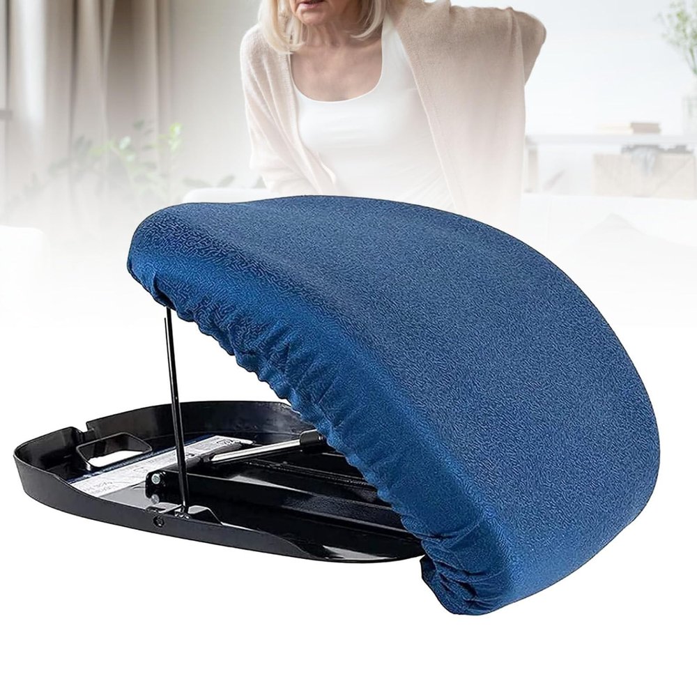 Electric Uplift Seat Assist Cushion Lifting Chair Boost Lift for Elderly, Rise Assistive Portable Mobility Aid Non- Lift for Mobility Assistance, Support for Up to 300 Pounds