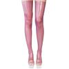 TIANXIAOQWE 100% Latex Fetish Unisex Handmade Transparent Pink Stockings Rubber Long Tight Socks Fetish Cosplay view 1
