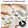 2PCS Adjustable Cleaning Brush with Liquid Dispenser- Adjustable Cleaning Brush for Kitchen, 2 in 1 Soap Dispensing Dish Scrub Brushes with 6 Adjustable Handle, Cleaning Brushes for Kitchen view 4