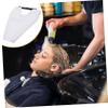 Veemoon Portable Shampoo Bowl Hairdressing Basin Salon Sink Lightweight Plastic Hair Washing Sink Neck Rest Cushion for Home and Salon Use Random Accessories view 4