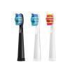 3/4/8/12/16 Pcs Replacement Brush Heads, Compatible for Seago Fairywill Electric Toothbrush Head Bristle Brush Refill Tooth Clean(12 Pcs Black) view 2