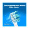 3/4/8/12/16 Pcs Replacement Brush Heads, Compatible for Seago Fairywill Electric Toothbrush Head Bristle Brush Refill Tooth Clean(12 Pcs Black) view 3