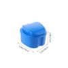 BATHVEVE 3pcs Denture Storage Container Plastic Case with Ultra-Smooth Finish and Beautiful Design, for Dentures and Sports Mouth Guards, Prevents Damage and Ensures Clean Storage view 2