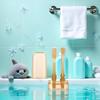 1Set Toothbrush,Infant Toothbrush 360 Degree Cleaning Dental Care Silicone Tongue Brush Bath view 3