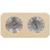 2-In-1 Wooden Sauna Thermometer And Hygrometer, Hygrothermograph For Indoor Temperature And Humidity Measurement view 1
