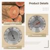 2-In-1 Wooden Sauna Thermometer And Hygrometer, Hygrothermograph For Indoor Temperature And Humidity Measurement view 2