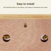2-In-1 Wooden Sauna Thermometer And Hygrometer, Hygrothermograph For Indoor Temperature And Humidity Measurement view 4