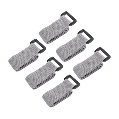 ULTECHNOVO Elastic Straps Non-Slip Fixed Bands Reusable Lunch Box 6pcs Simple Design Made of Polyester and Plastic for School, Picnic Or Outdoor Bento Boxes