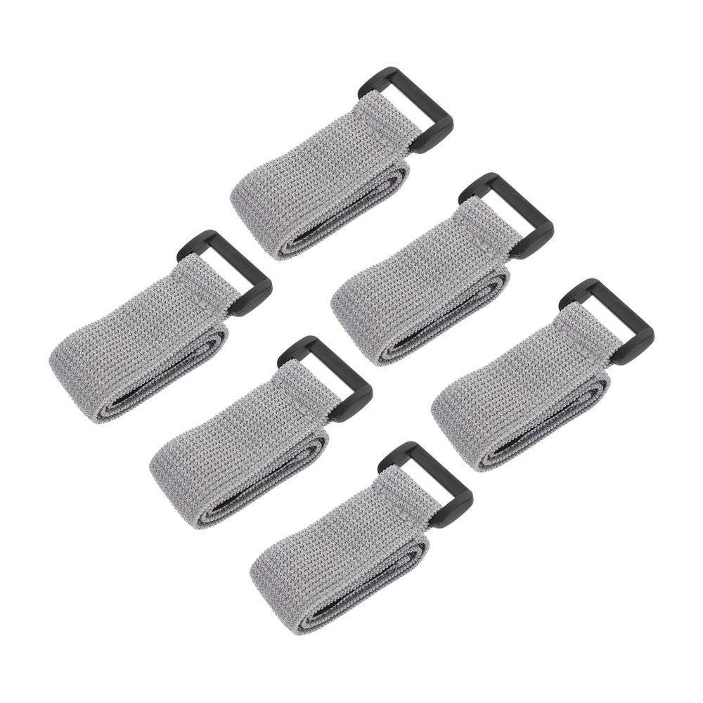 ULTECHNOVO Elastic Straps Non-Slip Fixed Bands Reusable Lunch Box 6pcs Simple Design Made of Polyester and Plastic for School, Picnic Or Outdoor Bento Boxes