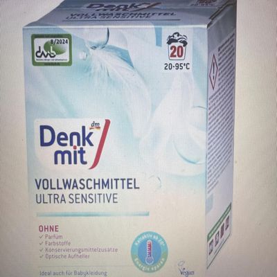 Denkmit Ultra Sensitive Detergent Powder 20 Wl