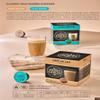 AROMA GOLD Flat White Coffee Pods 187g, 48 Capsules Coffeee Capsules Dolce Gusto Compatible Flavoured Coffee Pods for DG Machines Barista-Approved, Mild & Harmonious Taste Perfect view 3