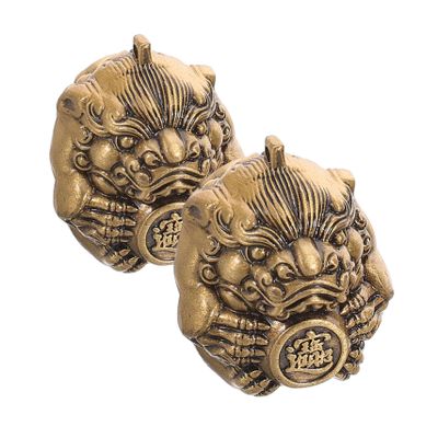 Cabilock Chinese Medicine Balls Hand Muscle Exercise Balls Sturdy Brass for Adults Portable Wellness