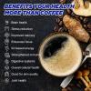 CreiVa 15-in-1 Instant Coffee, Chocolate Flavor Arabica with Shilajit, 10 Mushrooms, NAD+, Stevia | Anti-Aging, Energy & Focus | Pre/Post Workout Drink for Men & Women, 150g view 3