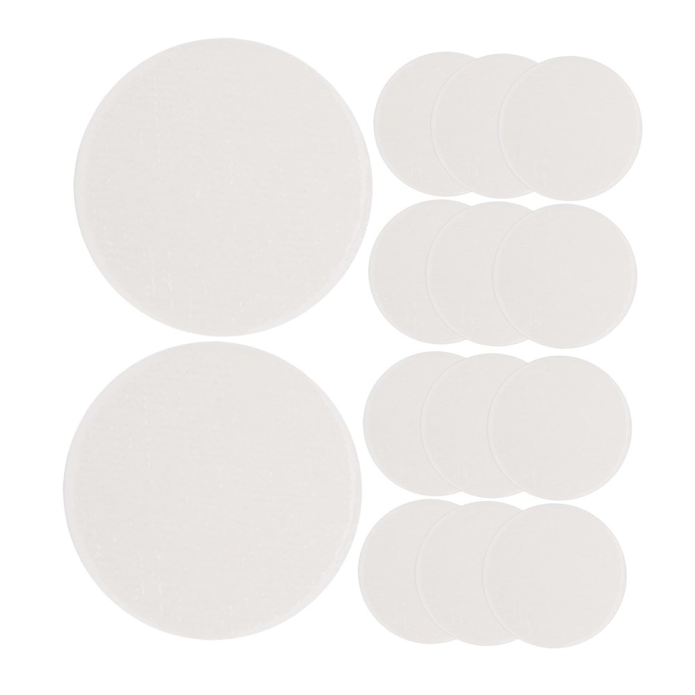FUNNETOYU Plant Fibre Moisture Absorbing Drying Sheets Remove Humidity and Keep Kitchen Closets Dry 100pcs White Desiccant Discs for Food Jars and Biscuits
