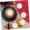 FUNNETOYU Plant Fibre Moisture Absorbing Drying Sheets Remove Humidity and Keep Kitchen Closets Dry 100pcs White Desiccant Discs for Food Jars and Biscuits view 3