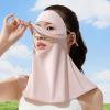 Face Cover for Sun Protection - Anti-UV Face Shield Sun Protection - Neck Guard with Drinking Hole Cooling Breathable Washable Adjusted Ear Straps for Field Work Farming Gardening Fishing Cycling view 2