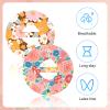 25pcs Adhesive Patches for Guardian, Sweatproof & Waterproof Sensor Overpatch Tape Stickers 3/4 Round Sensor Covers Ideal Accessories Supplies for Guardian (5 Flower Patterns) view 4
