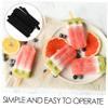 LABRIMP 20pcs Reusable Acrylic Ice Cream Bars Sticks for DIY Cake Pops Desserts Crafts Homemade Ice Cream Bars Cakesicle Sticks for Summer Treats view 3