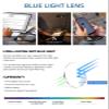 JM 5 Pack Rectangular Reading Glasses Men, Blue Light Blocking Computer Readers, Metal Thin Frame Spring Hinge Eyeglasses, 3.0+ view 3