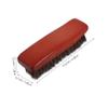 PartyKindom Body Dust Brush with Natural Horsehair Bristles Wooden Handle Clothes Brush for Home and Office Use view 2