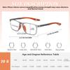 Hubeye Progressive Multifocus Reading Glasses TR90 Sport Style Sturdy 2.75 view 4