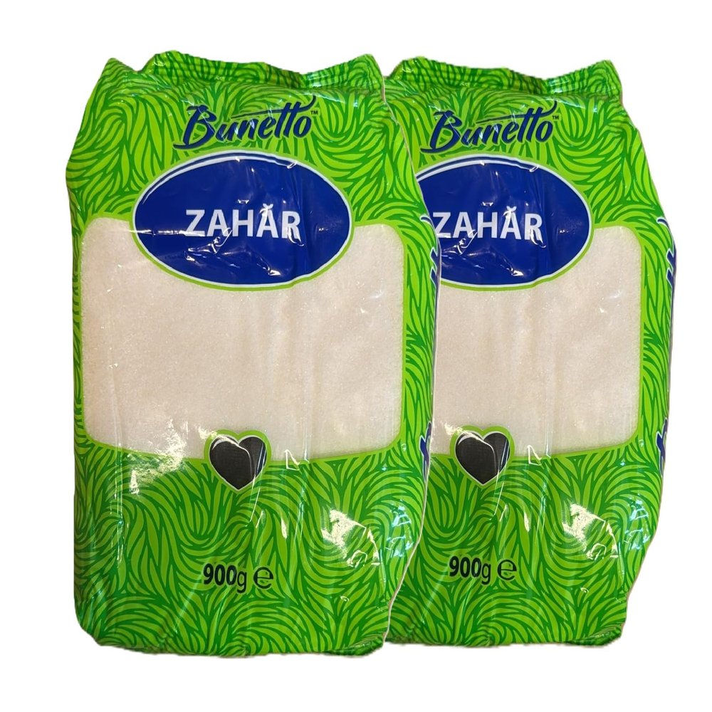 Bunetto Sugar 900g White Sugar for Daily Use Moldova Origin Multiple Packs Pack of 2