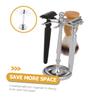 DEARMAMY Beard Organizer Stand Rack Rustproof Shaving Brush Holder for Bathroom Neat and Tidy Grooming Tool Supporter for Men Special Occasions view 2