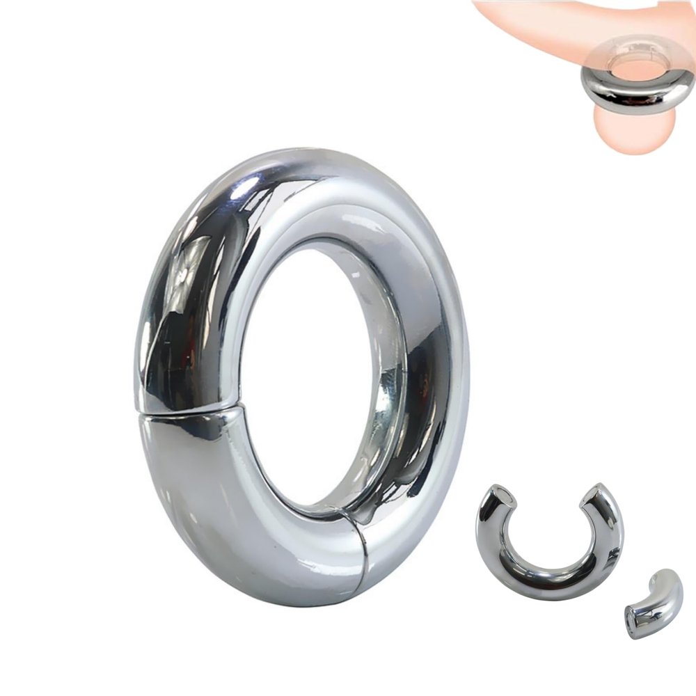 Men's Metal Weight Rings - Small Stretching Exercise Accessories 5 Sizes-ukhlF14 (50mm)