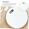 Anneome Digital Weighing Scales Body Weight Scale Abs Tempered Glass Lcd Display Touch Control Usb Charging for Home Sports view 2