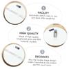 Anneome Digital Weighing Scales Body Weight Scale Abs Tempered Glass Lcd Display Touch Control Usb Charging for Home Sports view 3
