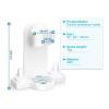 1Pc Adhesive Toothbrush Holder Wall Mounted Tooth Brush Heads Rack Organizer, Compatible For Oral B IO Series view 3