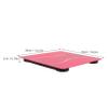 Vaguelly Smart Scale for Modern Weighing Electronic Scale Accurate Rechargeable Weight Bathroom Scales Digital Bathroom Scale Balance Scale Portable Scale Tempered Glass Pink view 2