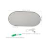 CIYODO Portable Bathroom Scale Accurate Digital Weight Scale Mini Led Display for Daily Use and Health Monitoring view 2